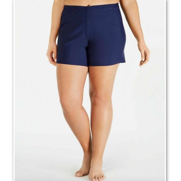 macys plus swim